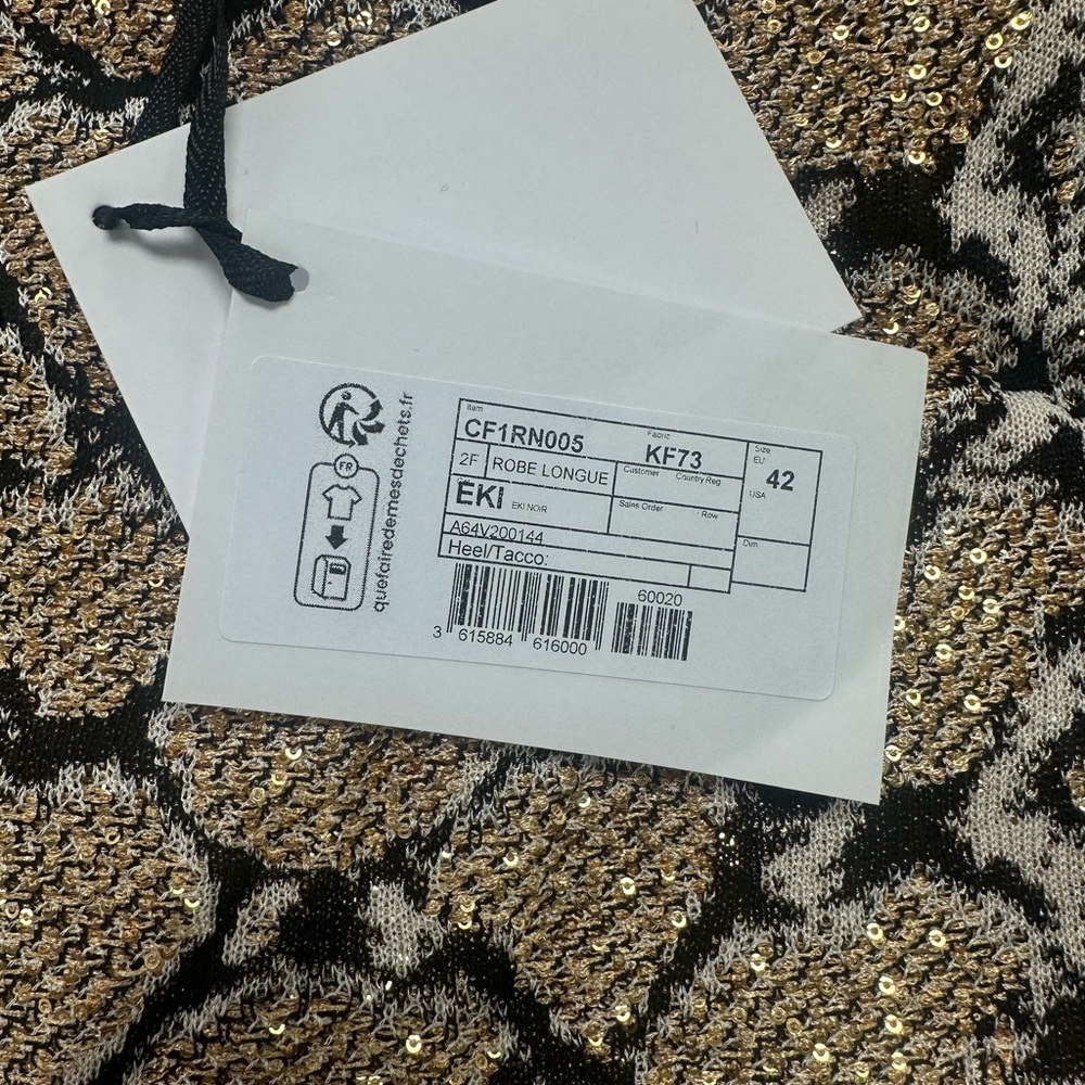 Balmain Python Print Knit Maxi Dress - Picture 8 of 8